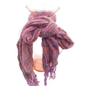 Imported 🧣Hand Made Pink & Purple Scarf